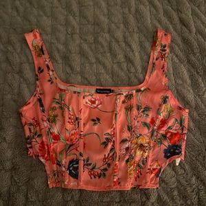 Pretty little thing corset top